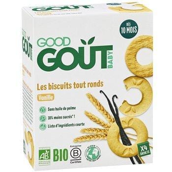 Biscuit tout ronds Good Goût Vanille dès 10 mois - 80g