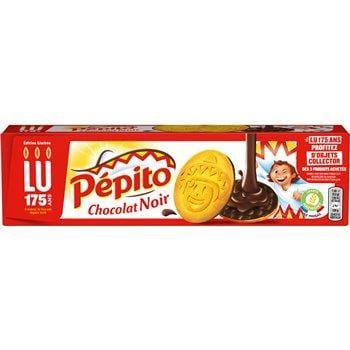 Biscuits chocolat noir Pepito  16 barres chocolatées - 200g