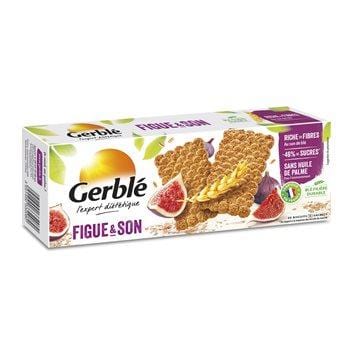 Biscuits diététiques Gerblé Figue et son - 210g