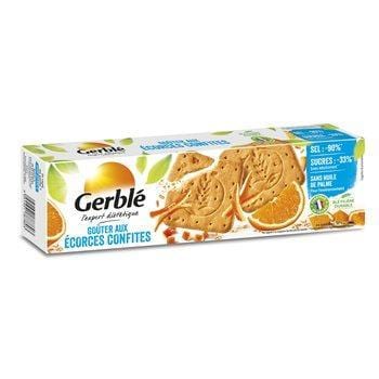 Biscuits diététiques Gerblé Goûter écorces confites - 360g