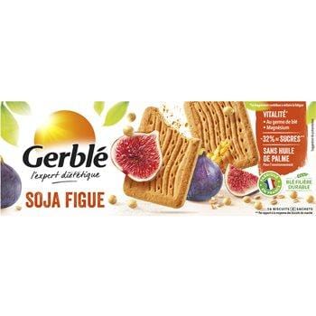 Biscuits diététiques Gerblé Soja Figue - 270g