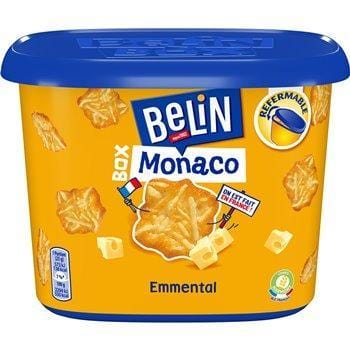 Biscuits apéritif Monaco emmental BELIN - 36586