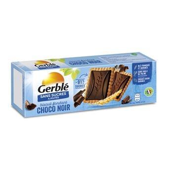 Biscuits Gerblé Chocolat Sans Sucres Ajoutés - 126g