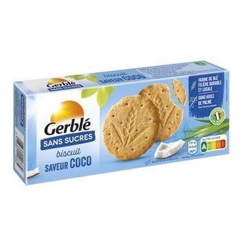 Biscuits sans sucres Gerblé Coco - 132g