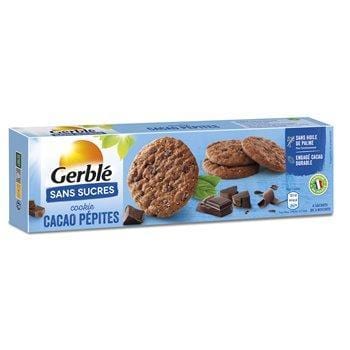 Biscuits sans sucres Gerblé Cookies pépites chocolat - 130g