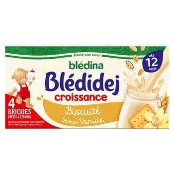 BLEDINA BLEDINER BRIQUES Légumes variés 2x250ml Dés 12 mois - 534 g