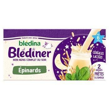 Blédina Blediner Epinards 2x250ml