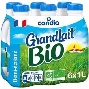 Candia GrandLait Bio 6x1L
