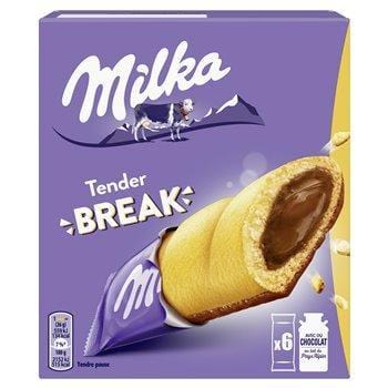 Milka Tender Break Coeur Chocolat 156g