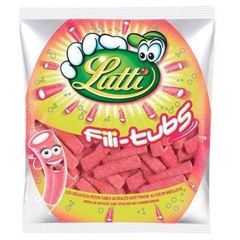 Bonbon Fili-tubs fraise Lutti  - 200g