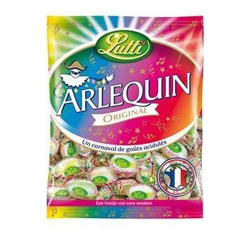 Bonbons Arlequin Original Lutti Acidulés aux fruits 250g