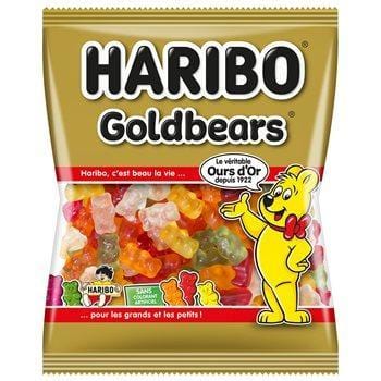 Bonbons gélifiés Haribo L'ours d'or sachet - 300g