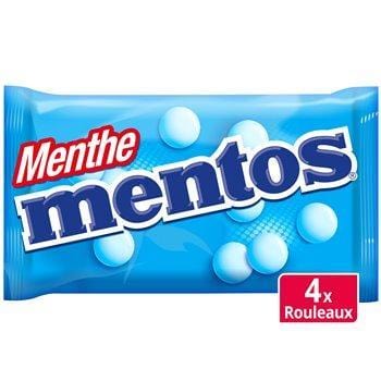 Bonbons Mentos Menthe pack x4 -152g