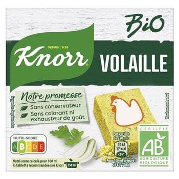 Bouillon déshydraté Knorr Poule bio - 3L