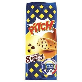 Brioche PitchPasquier Pépites chocolat x8 - 300g