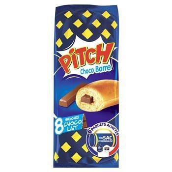 Brioches Pitch  Choco barre lait x8 - 310g