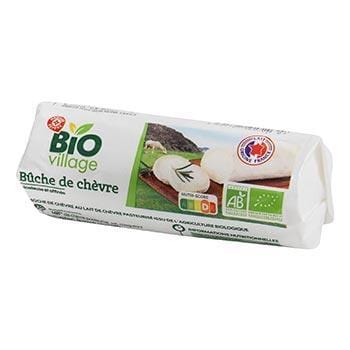 Bûche de chèvre Bio Village 180g