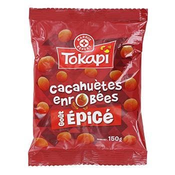 Cacahuètes enrobées Tokapi Epicées - 150g