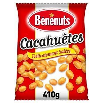 Cacahuètes grillées salées Benenuts - 410g