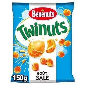 Cacahuètes Twinuts Benenuts Salé - 150g