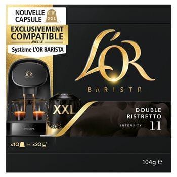 Café Capsules L'Or Barista Double Ristretto - x10 - 104g