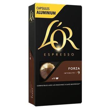 Café Capsules L'Or Espresso Forza n°9 - x10 - 52 g