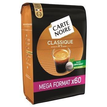 Café capsules Carte Noire Classique n°6 Lungo x 10 - 56g