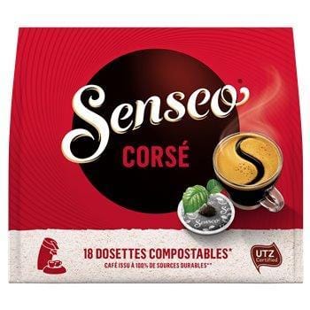SENSEO Dosettes de café classique format familial 54 dosettes 375g