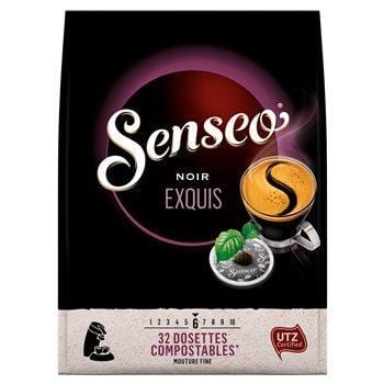 Café Dosettes Senseo Noir Exquis - x32 - 222g