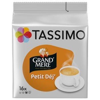 Café dosettes Tassimo Grand Mère Petit Déj x16 - 133g