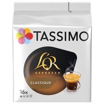 Café Dosettes Tassimo L'Or Espresso Classique - x16 - 104g