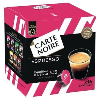 Café expresso Carte Noire Dolce Gusto - x16 - 128g