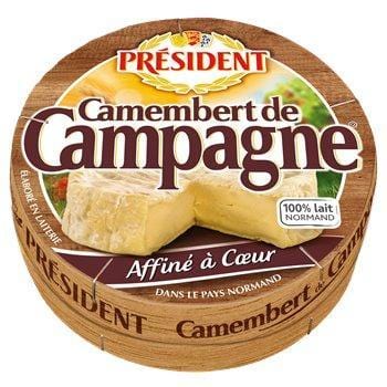 Camembert de campagne Président Côtes du Rhône village AOC 75cl