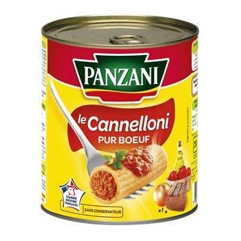 Cannelloni pur boeuf Panzani 800g