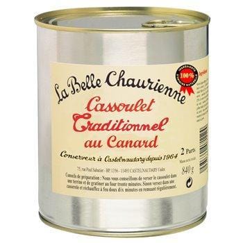 Cassoulet La Belle Chaurienne Canard 4/4 840g