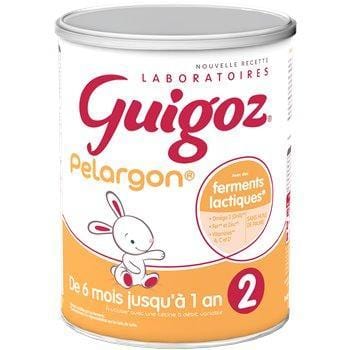 Guigoz Pelargon Lait en Poudre Bébé 6 Mois à 1 An  800g