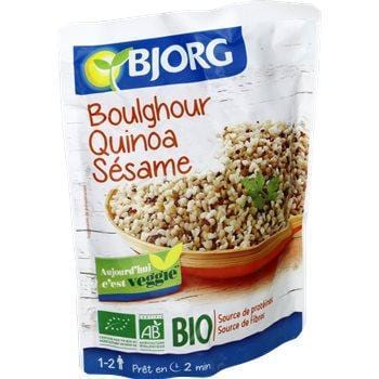 Céréales Bjorg Boulghour quinoa sésame 250g