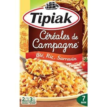 Tipiak Cereales De Campagne Blé Riz Sarrasin 330g