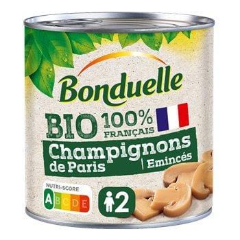 Champignons Bio Bonduelle Emincés - 390g