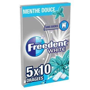 Chewing-gum Freedent white Menthe douce 70g