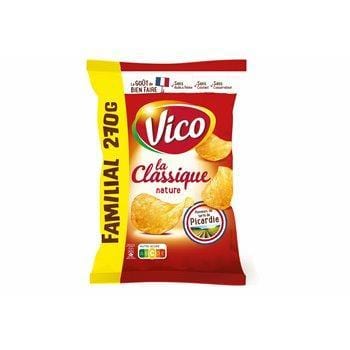 Chips La classique Vico Nature - 270g