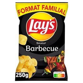 Chips Lays Barbecue Format Familial 250g