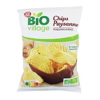 Chips paysannes Bio Village Nature - 125g