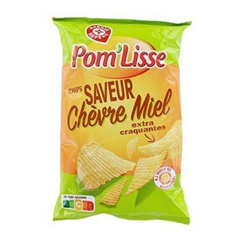Chips Pom'Lisse  Saveur Chèvre miel - 135g