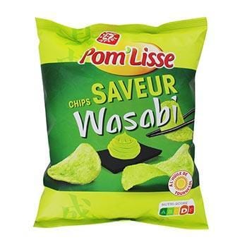 Chips Pom'Lisse Wasabi - 135g