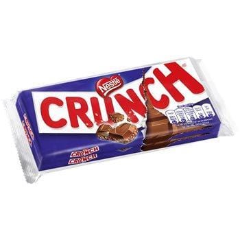 Chocolat au lait Crunch Céréales croustillantes 2x100g