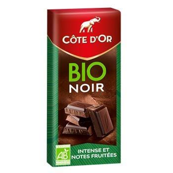 Chocolat Côte d'Or Noir Bio La tablette - 150g