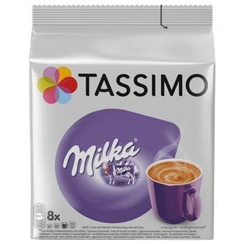 Tassimo Dosettes de chocolat Milka (x8 )240g