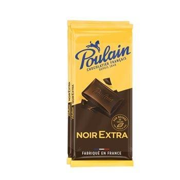 Chocolat Poulain Noir extra - 2x100g