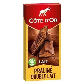 Chocolat praliné Côte d'Or Fondant lait tablette - 200g